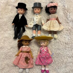 McDonalds Madame Alexander Dolls Happy Meal Toy 5” Mixed Lot Of 5